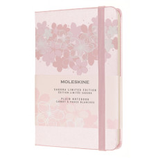 Блокнот Moleskine LIMITED EDITION SAKURA LESU03QP012 Pocket 90x140мм обложка текстиль 192стр. нелинованный светло-розовый
