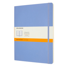 Блокнот Moleskine CLASSIC SOFT QP621B42 XLarge 190х250мм 192стр. линейка мягкая обложка голубая гортензия