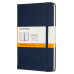 Блокнот Moleskine CLASSIC QP050B20 Medium 115x180мм 208стр. линейка твердая обложка синий