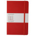 Блокнот Moleskine CLASSIC QP061R Large 130х210мм 240стр. клетка твердая обложка красный