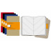 Блокнот Moleskine CAHIER JOURNAL QP321 XLarge 190х250мм обложка картон 120стр. линейка черный (3шт)