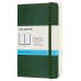 Блокнот Moleskine CLASSIC SOFT QP614K15 Pocket 90x140мм 192стр. пунктир мягкая обложка зеленый