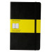 Блокнот Moleskine CLASSIC QP061 Large 130х210мм 240стр. клетка твердая обложка черный