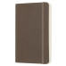 Блокнот Moleskine CLASSIC SOFT QP613P14 Pocket 90x140мм 192стр. нелинованный мягкая обложка коричневый