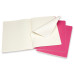 Блокнот Moleskine CAHIER JOURNAL CH021D17 XLarge 190х250мм обложка картон 120стр. линейка розовый неон (3шт)