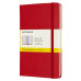 Блокнот Moleskine CLASSIC QP051F2 Medium 115x180мм 208стр. клетка твердая обложка красный