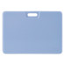 Бейдж для пропуска Deli 8314/L-BLUE 54х89мм горизонтальный акрил/пластик голубой