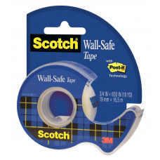 Клейкая лента 3M Scotch Wall-Safe 7100136397 шир.19мм дл.16.5м невидимая на мини-диспенсере