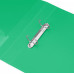 Папка на 2-х D-кольцах Бюрократ -0840/2DGRN A4 пластик 0.8мм кор.40мм внутр. с вставкой зеленый