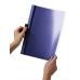 Папка с клипом Durable Duraclip 2200-07 прозрач. верх.лист A4 1-30лист. темно-синий