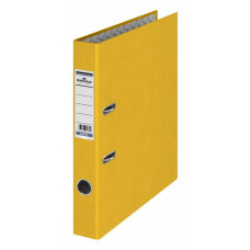 Папка-регистратор Durable 3220-04 A4 50мм бумвинил желтый