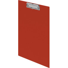 Папка-планшет Durable 4201-03 ПВХ красный прижим 35х23см