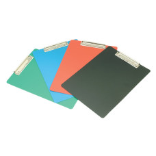 Папка-планшет Бюрократ -PD6002 A4 пластик 1мм ассорти
