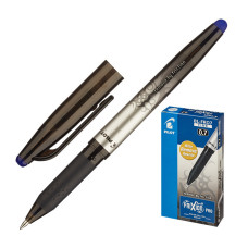 Ручка гелевая Pilot BL-FRO-7-L (207981) Frixion Pro 0.35мм стреловидный пиш. наконечник круглая корпус пластик резин. манжета черный синие чернила