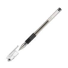 Ручка гелевая Pilot BLGP-G1-5-B (12058) 0.3мм круглая обрез.корпус корпус пластик резин. манжета черные чернила