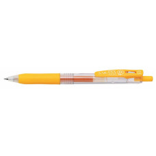 Ручка гелевая Zebra SARASA CLIP (JJ15-Y) авт. 0.5мм резин. манжета желтый