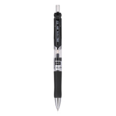 Ручка гелевая Deli EQ10420 Mate авт. 0.5мм резин. манжета прозрачный черные чернила