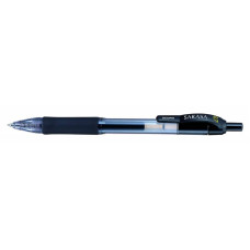 Ручка гелевая Zebra SARASA (JJB3-BK) авт. 0.7мм резин. манжета черный
