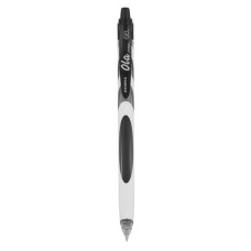Ручка гелевая Zebra OLA авт. 0.7мм резин. манжета черный