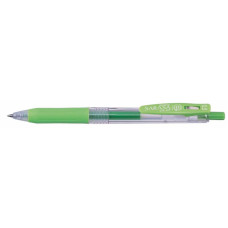 Ручка гелевая Zebra SARASA CLIP (JJ15-LG) авт. 0.5мм резин. манжета светло-зеленый