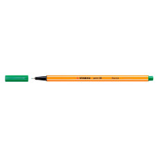 Ручка капиллярная Stabilo POINT 88/36 (88/36) 0.4мм зеленые чернила коробка