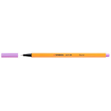 Ручка капиллярная Stabilo POINT (88/59) 0.4мм св.сиреневые чернила коробка