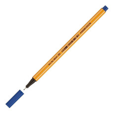 Ручка капиллярная Stabilo POINT 88/41 (88/41) 0.4мм синие чернила коробка