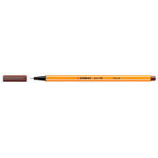 Ручка капиллярная Stabilo POINT 88/45 (88/45) 0.4мм коричневые чернила коробка