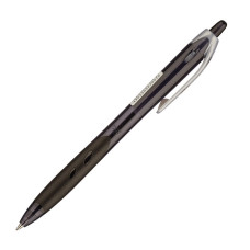 Ручка шариковая Pilot BPRG-10R-F-B (49369) Rex Grip авт. 0.32мм стреловидный пиш. наконечник круглая телескопич.корпус корпус пластик резин. манжета прозрачный черные чернила