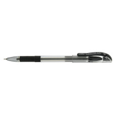 Ручка шариковая Cello TECHNOTIP 0.6мм резин. манжета черный индив. пакет с европодвесом