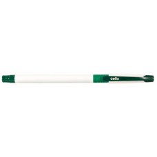 Ручка шариковая Cello SLIMO GRIP 0.7мм резин. манжета белый/зеленый зеленые чернила коробка