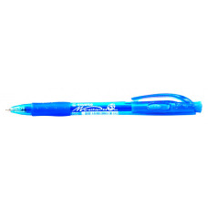 Ручка шариковая Stabilo 318/41F Marathon авт. 0.38мм резин. манжета синий синие чернила коробка