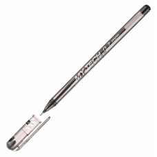 Ручка шариковая Pensan MY-TECH (2240/25BLACK) 0.7мм игловидный пиш. наконечник круглая телескопич.корпус прозрачный черные чернила коробка картонная
