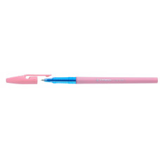 Ручка шариковая Stabilo 808FP/41-4 Liner Pastel 0.38мм розовый синие чернила коробка