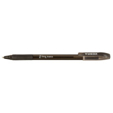 Ручка шариковая Zebra Z-GRIP BASICS 1мм треугол. резин. манжета черный