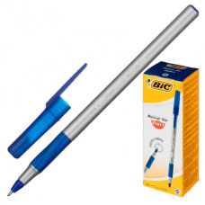 Ручка шариковая Bic РАУНДСТИКЭКЗАКТ (918543) 0.7мм резин. манжета синие чернила