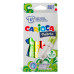 Фломастеры для ткани Carioca CROMATEX 40956 6цв. коробка с европодвесом
