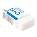 Ластик Deli EH03010 Offi 40x22x12мм ПВХ белый индивидуальная картонная упаковка