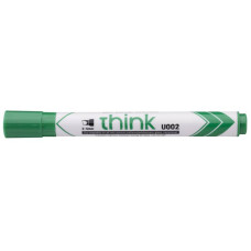 Маркер для досок Deli EU00250 Think скошенный пиш. наконечник 2-5мм зеленый