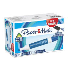 Набор маркеров для досок Paper Mate 2084309 Sharpie скошенный пиш. наконечник синий коробка (12шт.)