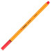 Ручка капилляр. Stabilo Stabilo Point 88/50 (565737) d=0.4мм красные