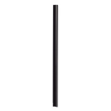 Скрепкошина Durable Spine Bars 2900-01 пластик 30листов 15х3мм черный (упак.:100шт)