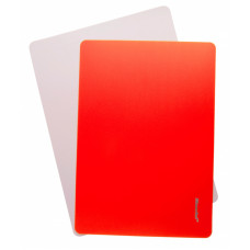 Доска для лепки Silwerhof 957010 Neon прямоугольная A5 пластик 1мм оранжевый