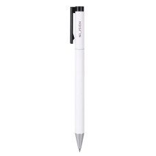 Ручка гелев. Deli Nusign NS554White белый d=0.5мм черные (1шт) автоматическая