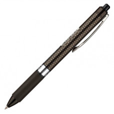 Ручка гелев. Pentel K497А OhGel черный d=0.7мм автоматическая сменный стержень линия 0.35мм резин. манжета
