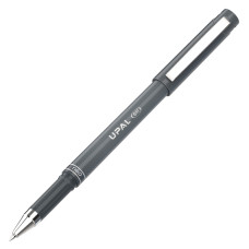 Ручка гелев. Deli Upal EG11-BK т.серый d=0.7мм черные