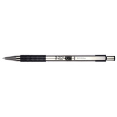 Ручка гелев. Zebra G-301 (20731) черный d=0.7мм черные автоматическая резин. манжета
