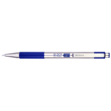 Ручка гелев. Zebra G-301 (20732) синий d=0.7мм синие автоматическая резин. манжета