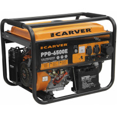 Генератор Carver PPG- 6500Е 5.5кВт