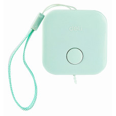 Рулетка канцелярская Deli E79650GREEN 1500мм зеленый пластик (упак.:1шт)